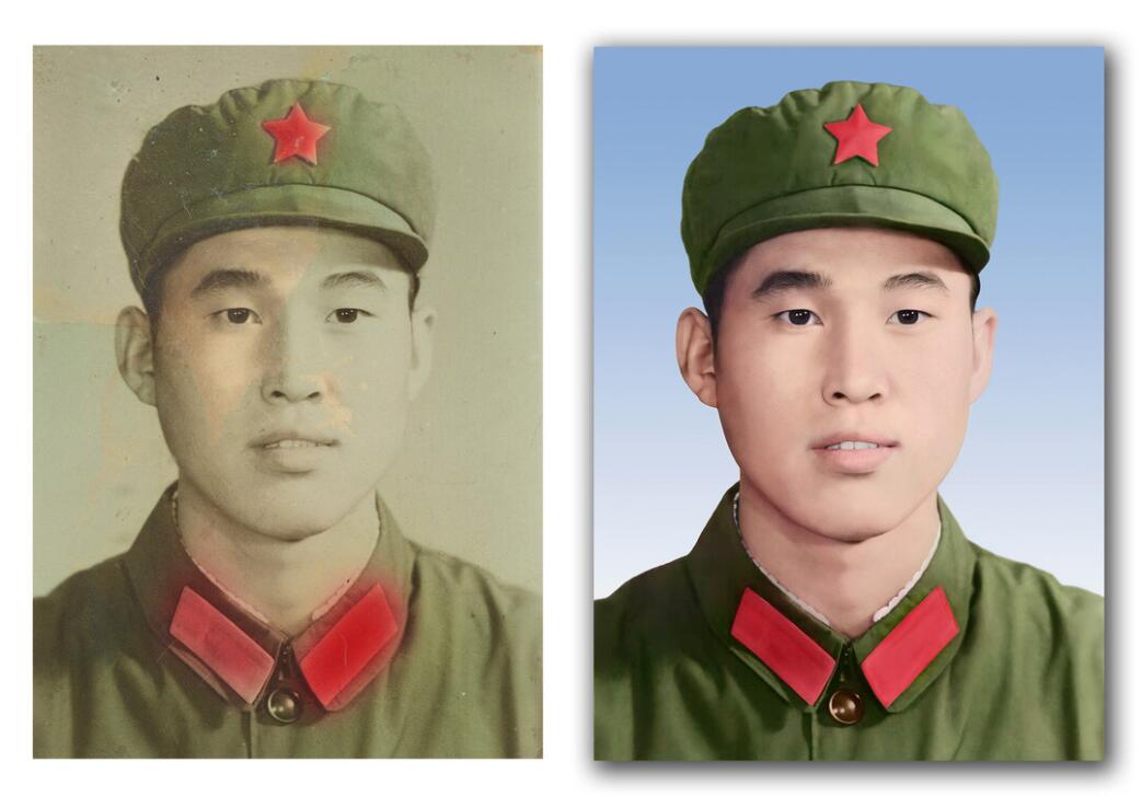 梅县破损照片修复-18